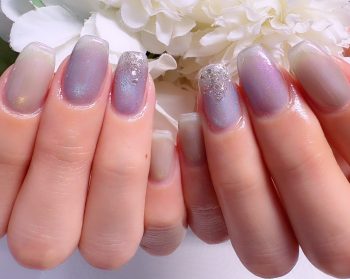 Cenbless　成増フェイシャル＆ネイルサロン　偏光オーロラが美しい♪大人のマグネットネイル
