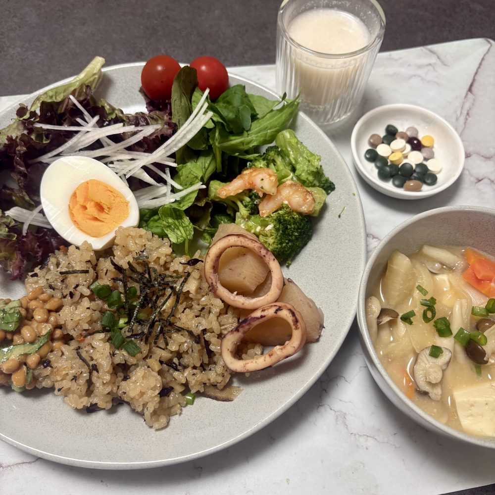 Cenbless　成増フェイシャル＆ネイルサロン　みけちゃんの手抜き朝食♪