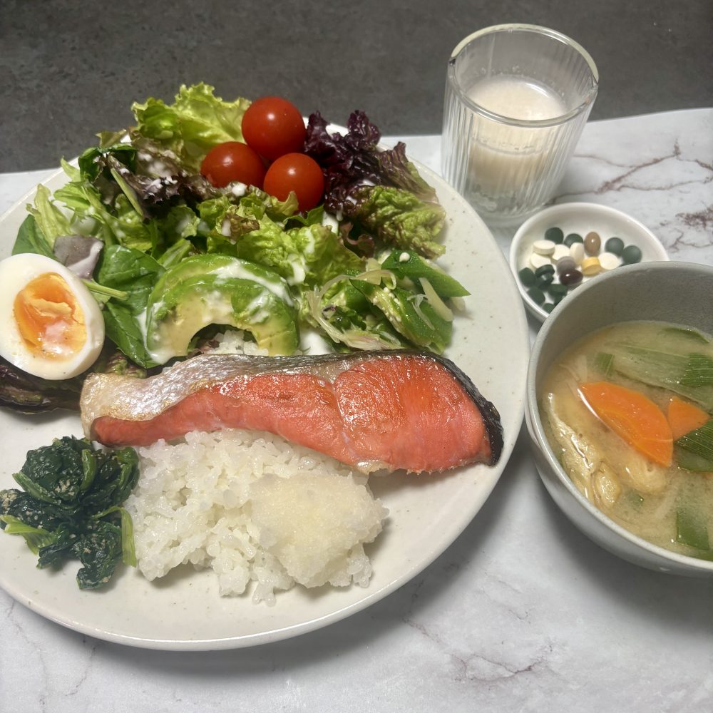 Cenbless　成増フェイシャル＆ネイルサロン　みけちゃんの手抜き朝食♪