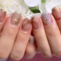 Cenbless　成増フェイシャル＆ネイルサロン　念願のデザインをお気に入りカラーで♪大人ニュアンス夏ネイル