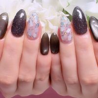 Cenbless　成増フェイシャル＆ネイルサロン　少しずつ育った健康なお爪で楽しむモノトーン夏ネイル♪