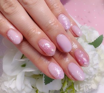 Cenbless　成増フェイシャル＆ネイルサロン　透明感あふれる淡いピンクで♪上品に楽しむ夏ネイル