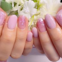 Cenbless　成増フェイシャル＆ネイルサロン　透明感あふれる淡いピンクで♪上品に楽しむ夏ネイル