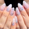 Cenbless　成増フェイシャル＆ネイルサロン　実際に見るとさらに感動♪煌めきあふれる梅雨ネイル