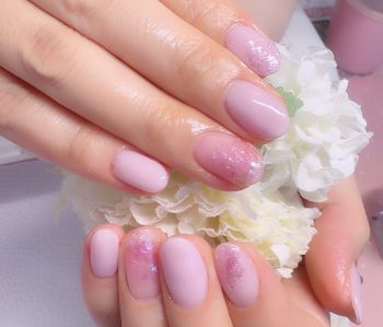Cenbless　成増フェイシャル＆ネイルサロン　透明感あふれる淡いピンクで♪上品に楽しむ夏ネイル