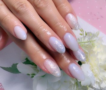 成増徒歩3分のフェイシャルエステ・ネイルサロン ビューティスタジオCenbless（センブレス）清涼感たっぷり♪夏に映えるシアーグレーネイル