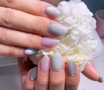 Cenbless　成増フェイシャル＆ネイルサロン　大人気デザインをそのまま♪涼やかミントブルーネイル