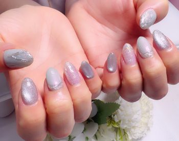 Cenbless　成増フェイシャル＆ネイルサロン　大人気デザインをそのまま♪涼やかミントブルーネイル