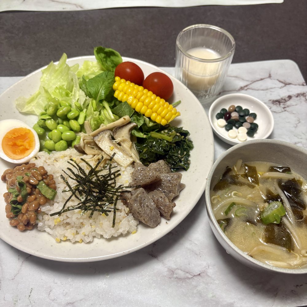 Cenbless 成増フェイシャル&ネイルサロン みけちゃんの手抜き朝食♪