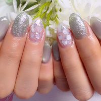 Cenbless　成増フェイシャル＆ネイルサロン　人気定額ネイルをミントグリーンで爽やかに♪