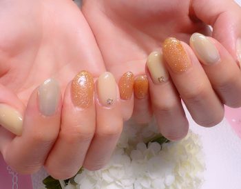 Cenbless　成増フェイシャル＆ネイルサロン　推しカラーで楽しむ♪ハンド＆フットの晩夏ネイル