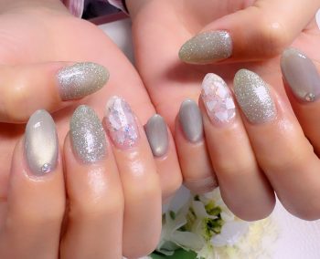 Cenbless 成増フェイシャル&ネイルサロン 人気定額ネイルをミントグリーンで爽やかに♪