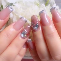 成増徒歩3分のフェイシャルエステ・ネイルサロン ビューティスタジオCenbless（センブレス）　お誕生日おめでとうございます♪煌めきたっぷりバースデーネイル