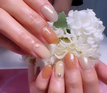 Cenbless　成増フェイシャル＆ネイルサロン　推しカラーで楽しむ♪ハンド＆フットの晩夏ネイル