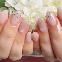 成増徒歩3分のフェイシャルエステ・ネイルサロン ビューティスタジオCenbless（センブレス）　やっぱり惹かれる"ちゅるん"質感♪上品シアーネイル