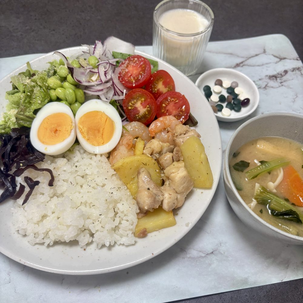 Cenbless　成増フェイシャル＆ネイルサロン　みけちゃんの手抜き朝食♪