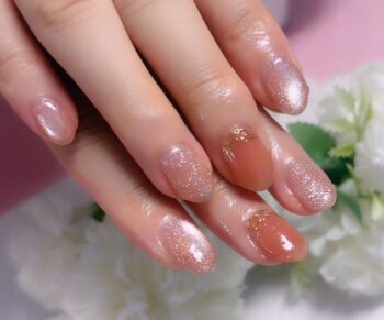 Cenbless 成増フェイシャル&ネイルサロン 秋色テラコッタへカラーチェンジ♪人気素材を詰め込んだ大人ネイル