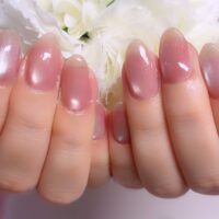 Cenbless　成増フェイシャル＆ネイルサロン　ちゅるんと艶めく♪2色の水光マグネットネイル